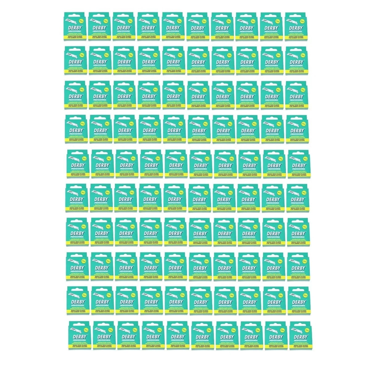 Derby Professional Single Edge Razor Blades Hanging - Multipack