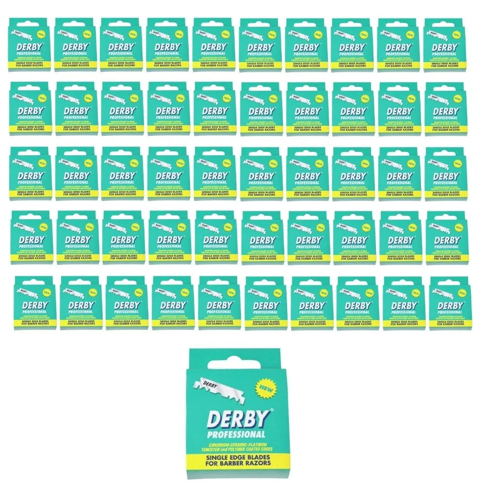 Derby Professional Single Edge Razor Blades Hanging - Multipack