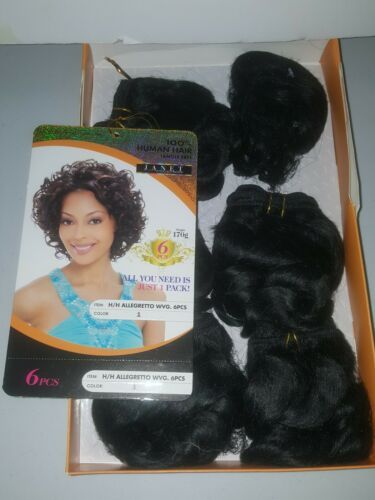 100% human hair tangle free weave; curly; weft; sew-in; 6pcs; Janet Allegretto image 0