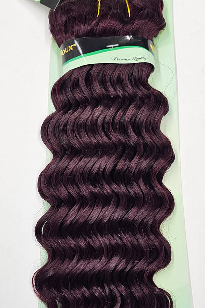 Curly human hair tangle-free new deep weave for sew-in; wefts. image 11