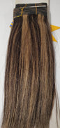 Human hair tangle free yaky weave; straight sew-in weft; Milky way image 3