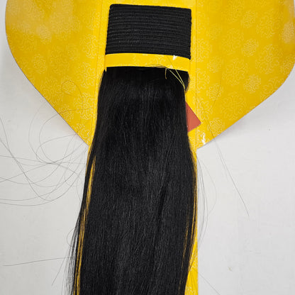 Human hair remi yaki weave; straight sew-in weft; Goddess image 5