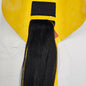 Human hair remi yaki weave; straight sew-in weft; Goddess image 5