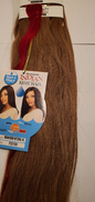 Human hair indian remy natural wet and wavyweave; 2 styles in 1 straight, wavy image 2