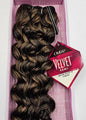 Outre velvet remi human hair weave divine wave; curly sew-in weft. image 5