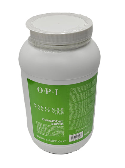 OPI manicure pedicure cucumber scrub; 120fl.oz image 2