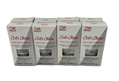 Lot of 48 Wella color charm liquid permanent creme hair color; 1.42floz ; unisex image 1
