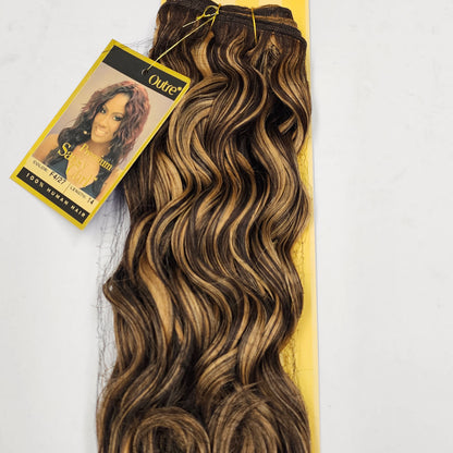 Curly human hair weave tangle-free for sew-in; Premium Sassy curl; wefts. image 8