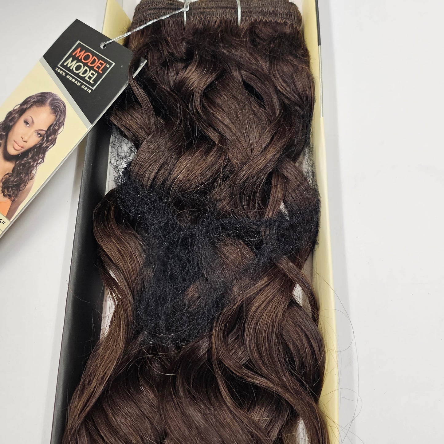 Human hair dream wave tangle-free; curly sew-in weft image 4