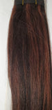 Human hair tangle free yaky weave; straight sew-in weft; Milky way image 0