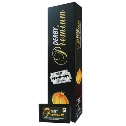 Derby Premium Double Edge Razor Blades 100ct - PREMIUM