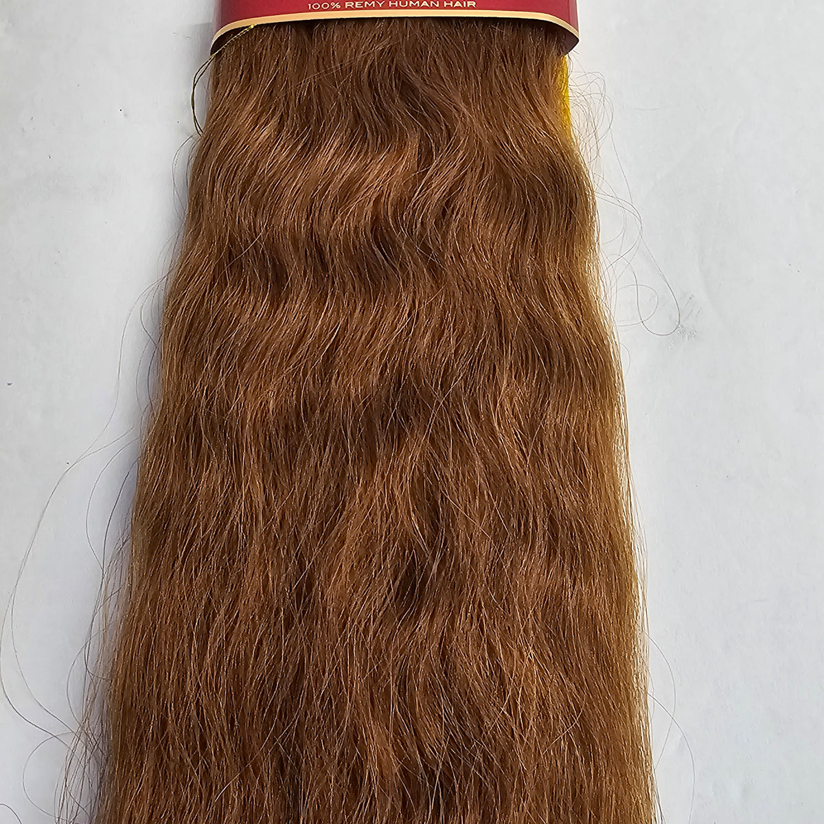Remy human hair prestige french weaving -  wavy sew-in weft -  14 inch.