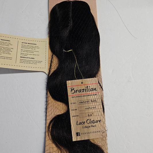 Brazilian virgin remi lace closure - natural body - unprocessed