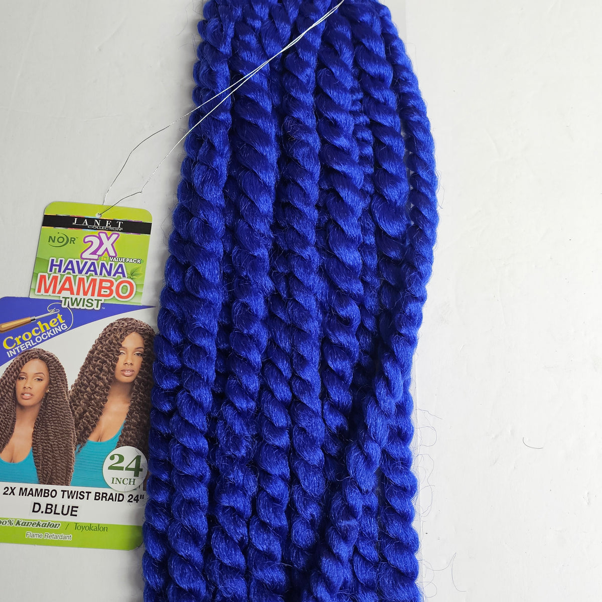 2 in 1 value pack Havana Mambo twist braid - 24 inch - crochet interlocking