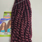 2 in 1 value pack Havana Mambo twist braid - 24 inch - crochet interlocking - mixed colors