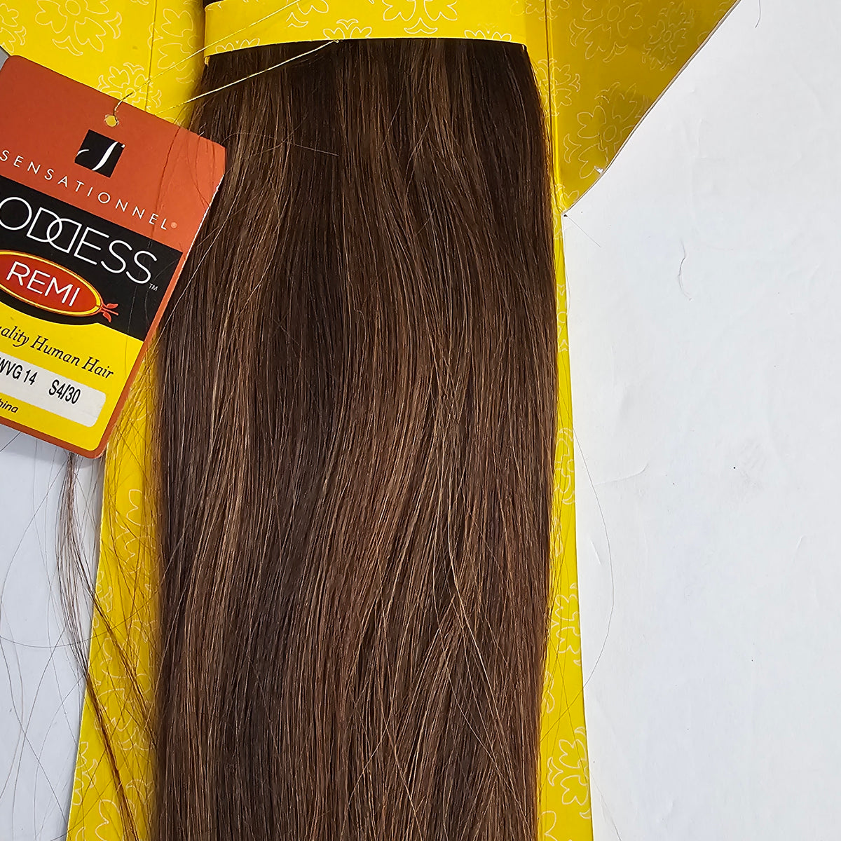 Human hair remi yaki weave -  straight sew-in weft -  Goddess