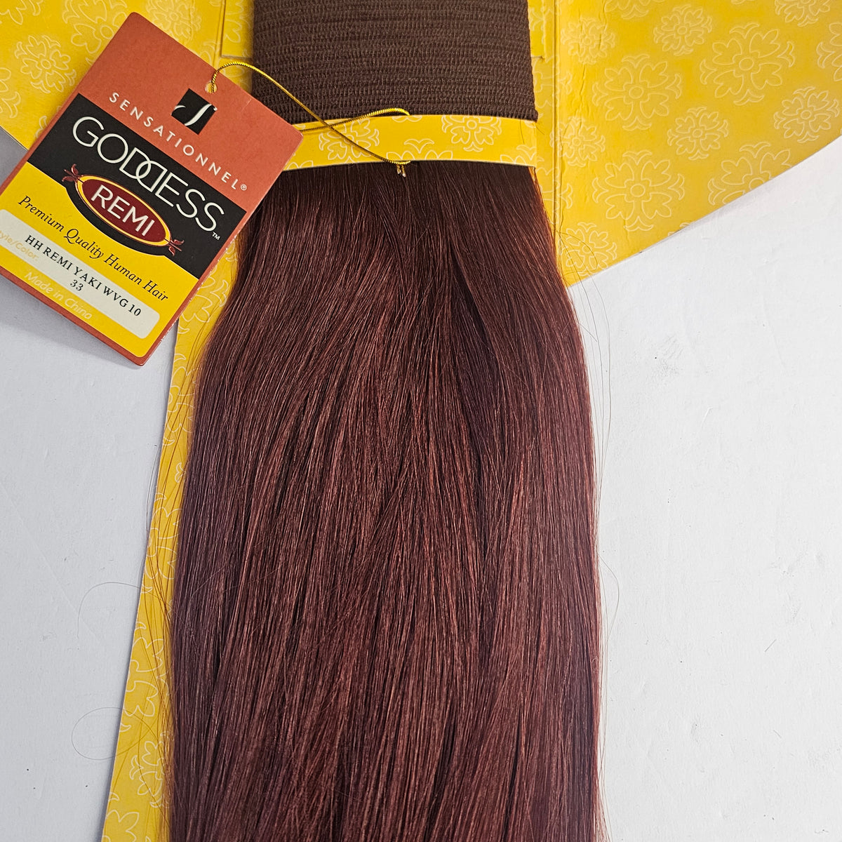 Human hair remi yaki weave -  straight sew-in weft -  Goddess