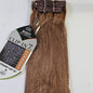 Model model Ego remy human hair clip-in 7pcs weaves - straight