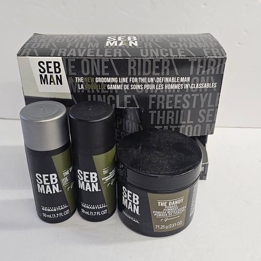 Sebman the new grooming line for the undefinable man - set