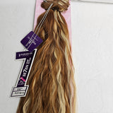 Clip-on 7pcs wavy hair extensions - heat resistant - curling iron safe - Harlem 125