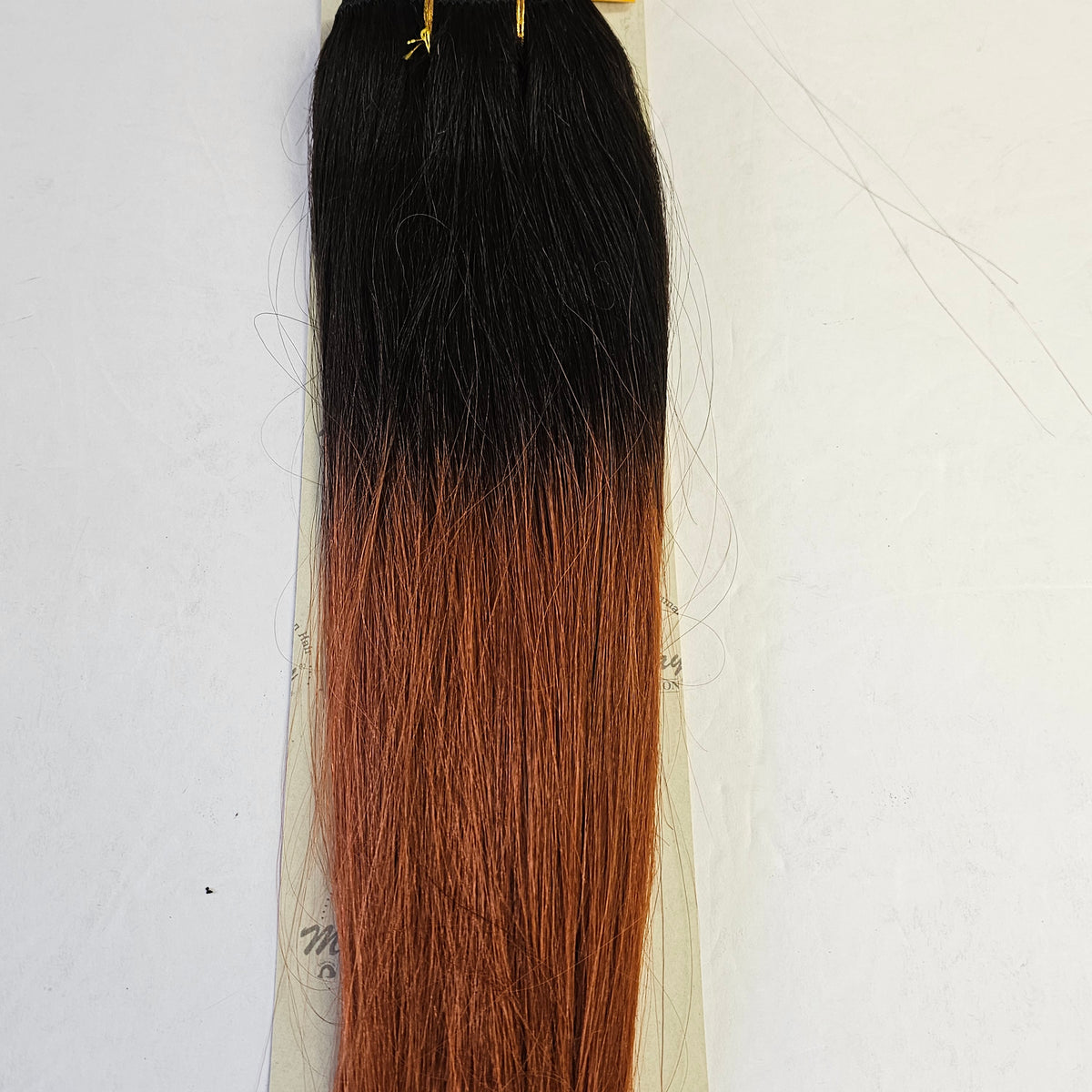 Human hair weave yaky straight for sew-in, wefts - Milky way -ombre colors