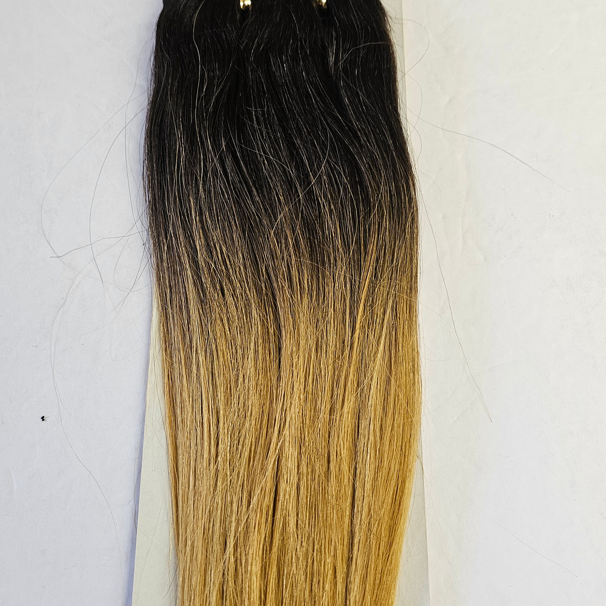 Human hair weave yaky straight for sew-in, wefts - Milky way -ombre colors