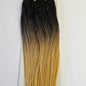Human hair weave yaky straight for sew-in, wefts - Milky way -ombre colors