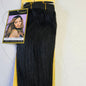 Outre premium new yaki tangle-free human hair weave - straight sew-in weft
