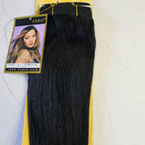 Outre premium new yaki tangle-free human hair weave - straight sew-in weft