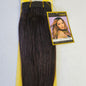 Outre premium new yaki tangle-free human hair weave - straight sew-in weft