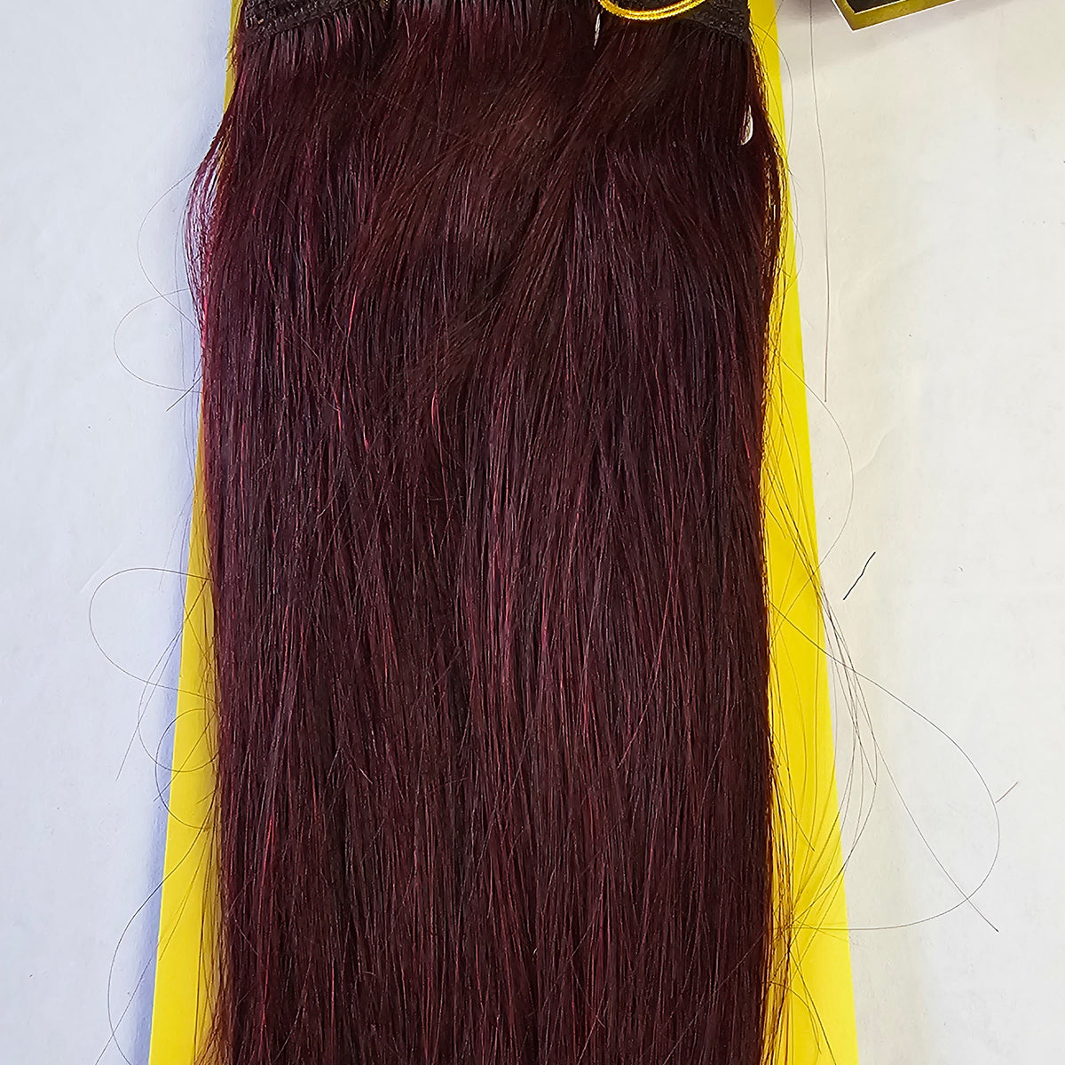 Outre premium new yaki tangle-free human hair weave - straight sew-in weft