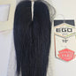 Model Model Ego remy human hair invisible part closure - 10 inch