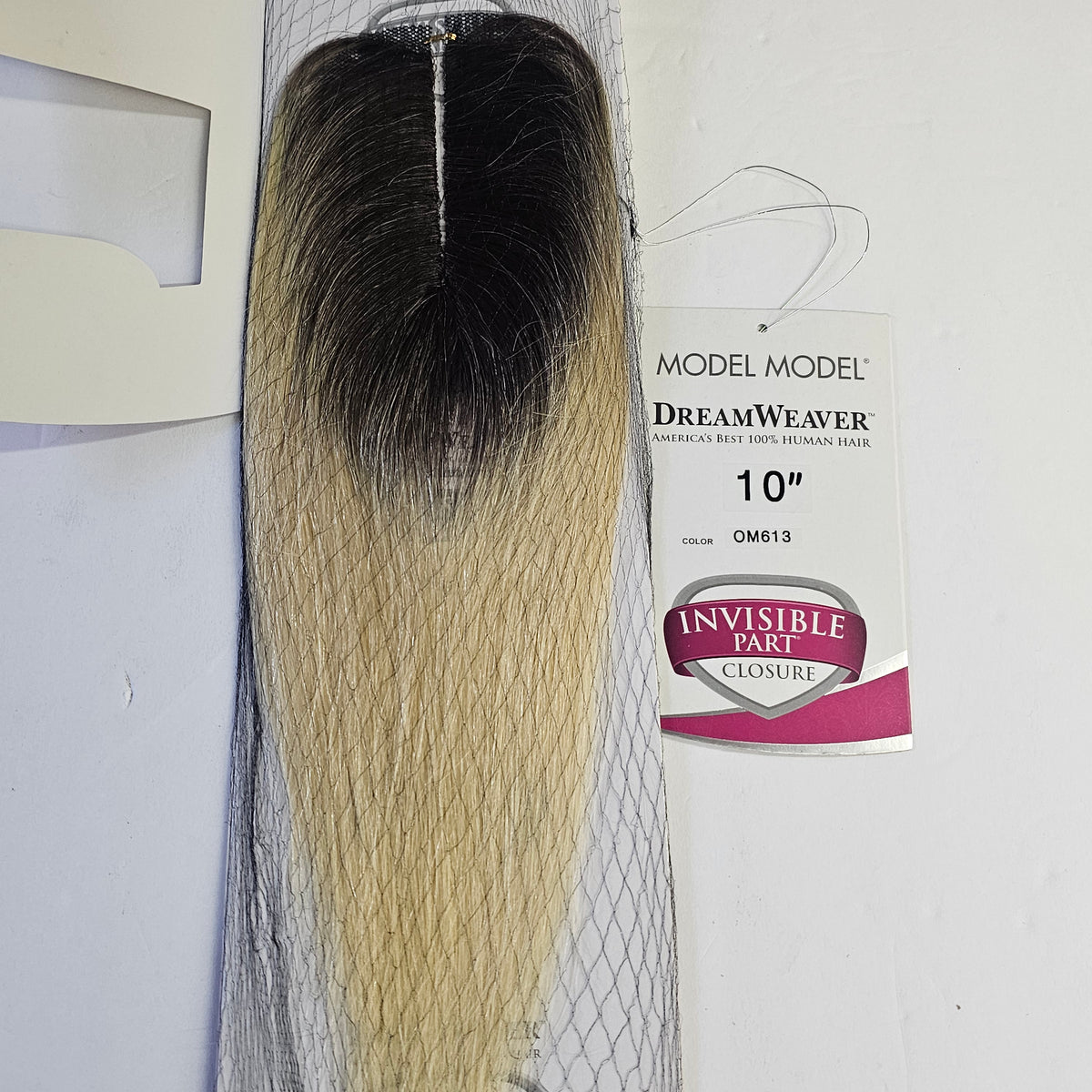 Model Model Dreamweaver human hair -  invisible part closure