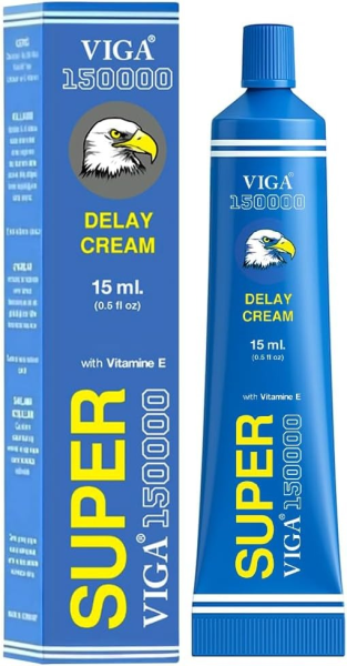Super Viga 150000 Delay Cream for Men - Desensitizing Formula