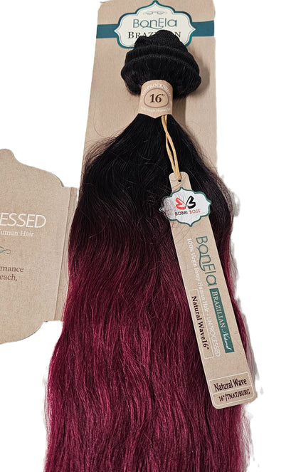 Unprocessed natural wave virgin remy human hair weave for sew-in; bundle weft image 0