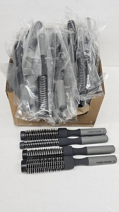 Set of 48 assorted sizes of twister magnesium curl maker brush; turbo pow image 2