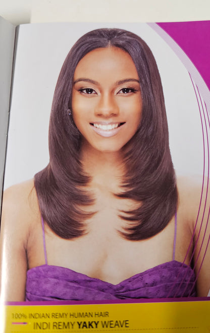 Indian remy human hair yaky weave; straight; sew-in; weft image 0