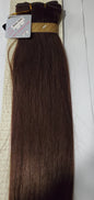 Remi human hair weave tangle-free; straight sew-in weft; natural texture image 0