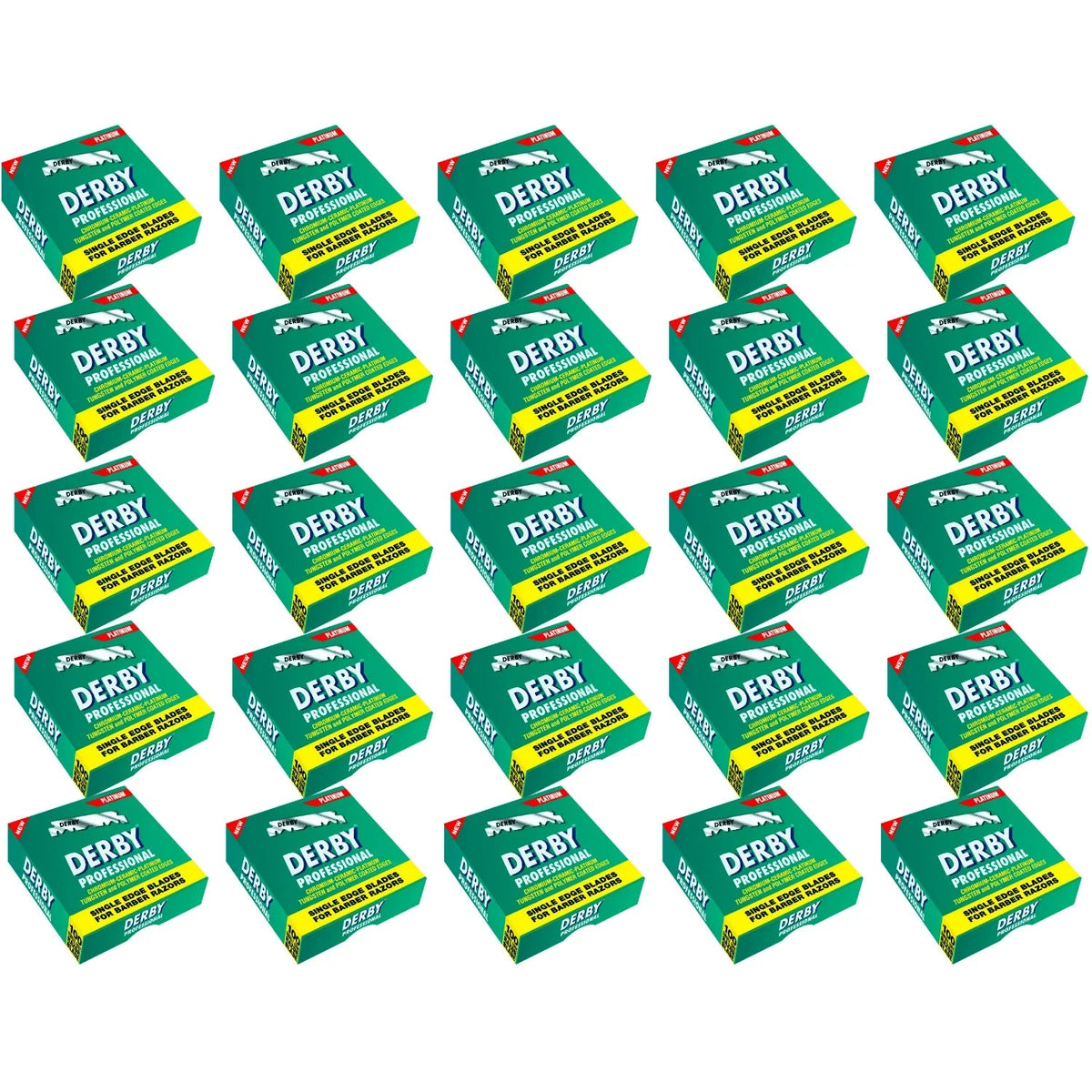 Derby Prof Single Edge Razor Blades 100ct