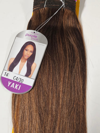 Human hair weave tangle-free; straight; sew-in; weft. image 3