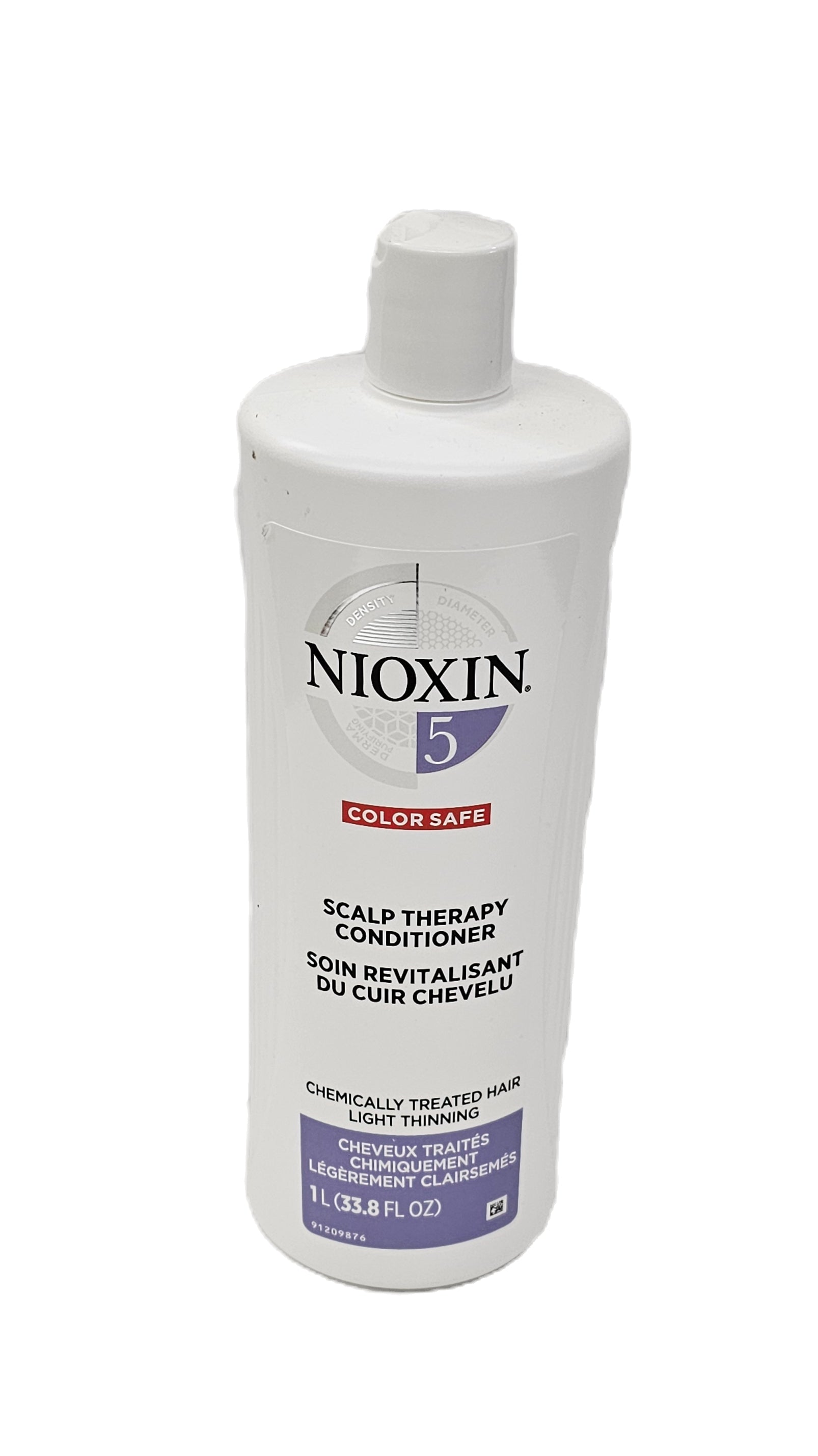 Nioxin 5 Scalp therapy conditioner; chemically treated hair light thinning; 33oz image 4