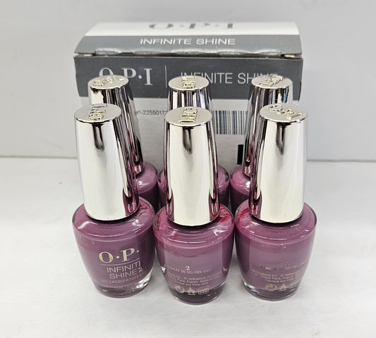 Set of 6 OPI infinite shine polish; one Heckla of a color; 0.5fl.oz image 1