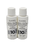Set of 2  Clairol professional pure white creme developer 10 volume; 2fl.oz x2 image 0