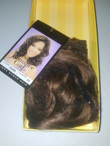 Human hair weave tangle-free romance curl; sew-in weft; Outre premium image 1