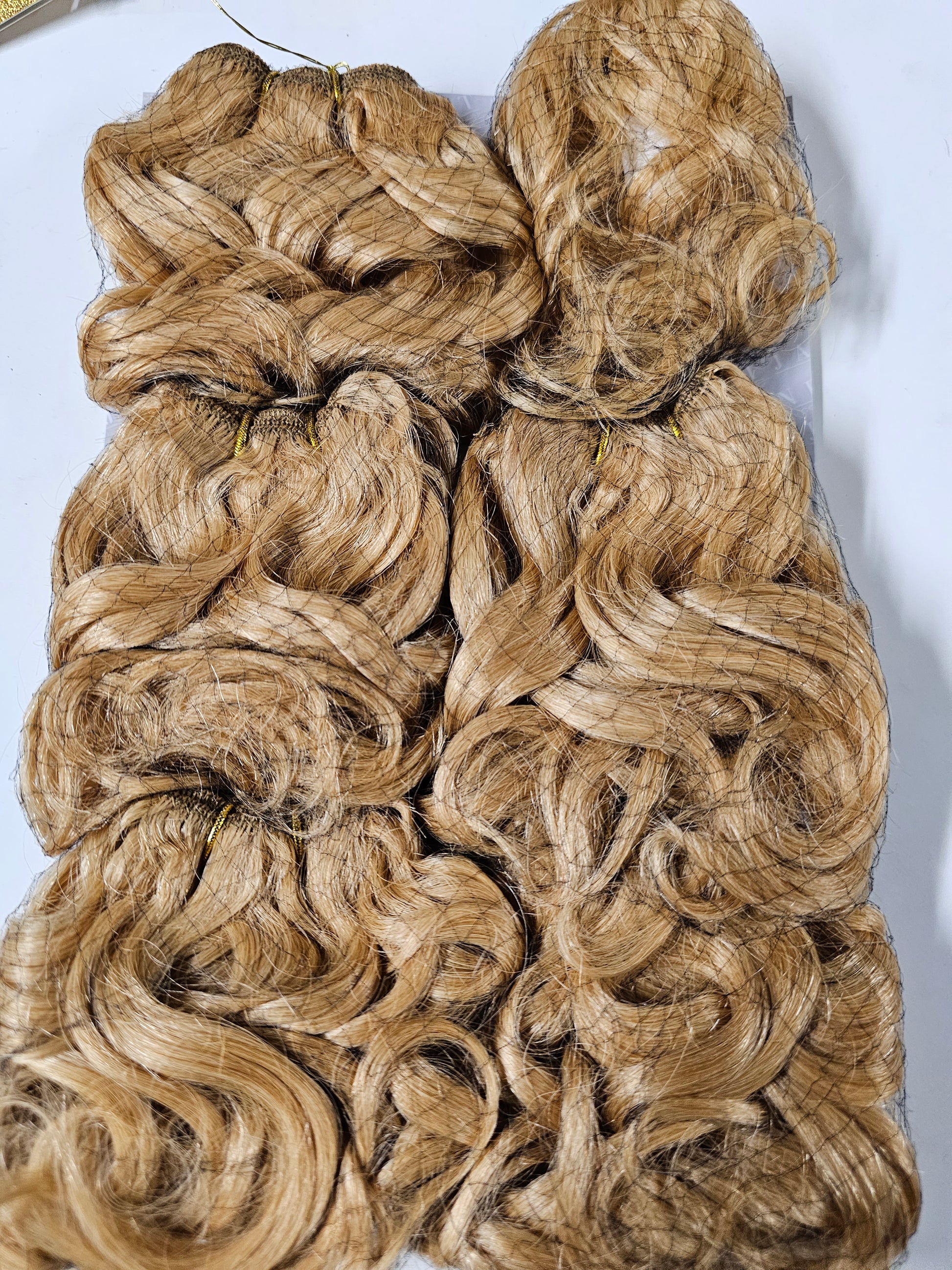 Human hair tangle-free weave; Allegretto; sew-in; curly; 6pcs image 7
