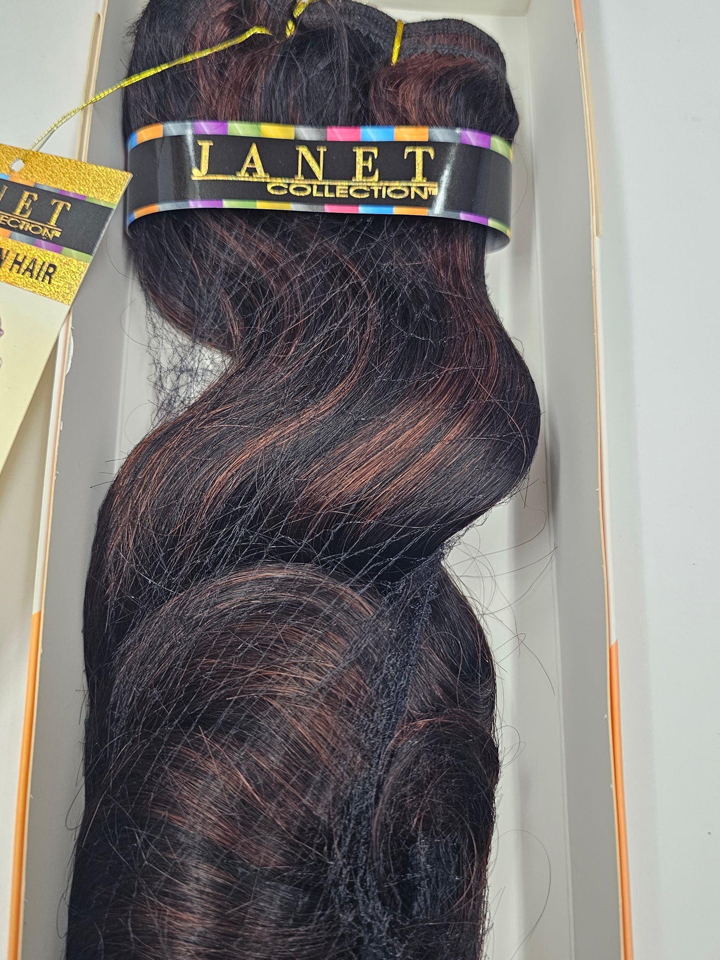 Curly human hair weave tangle-free for sew-in; French body and romance; wefts. image 8