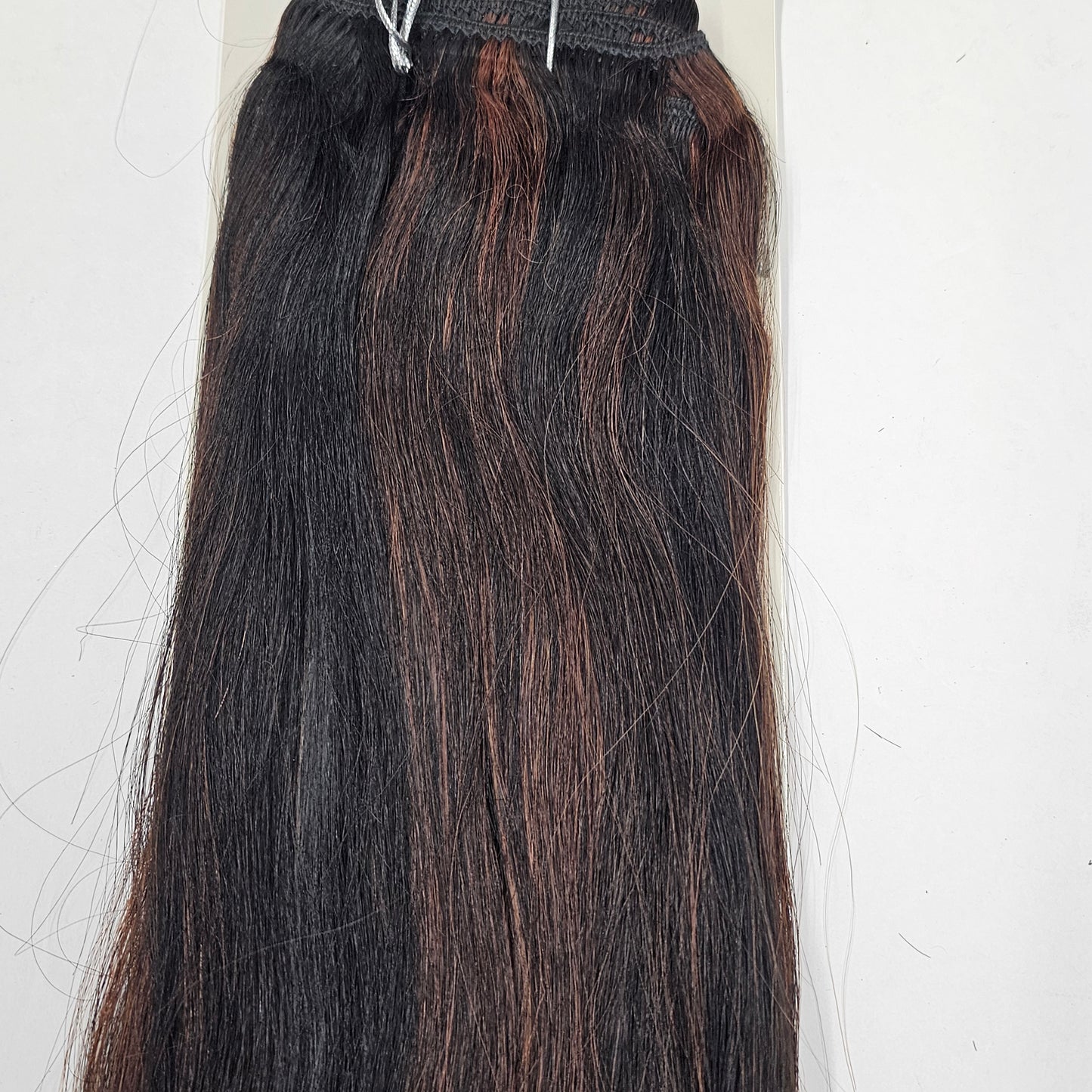 Indian remi wet and wavy loose wave sew-in wefts; straight and wavy style. image 2