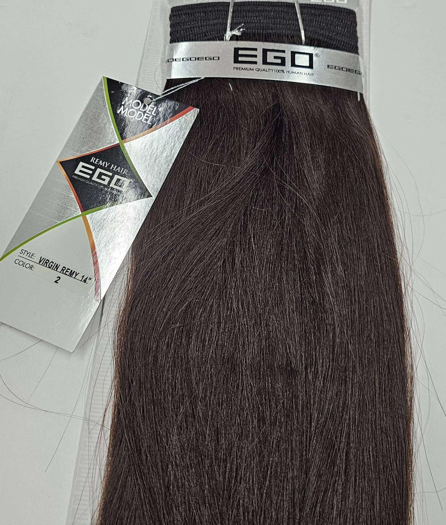 Model Model virgin remy human hair for sew-in; straight; wefts. image 1