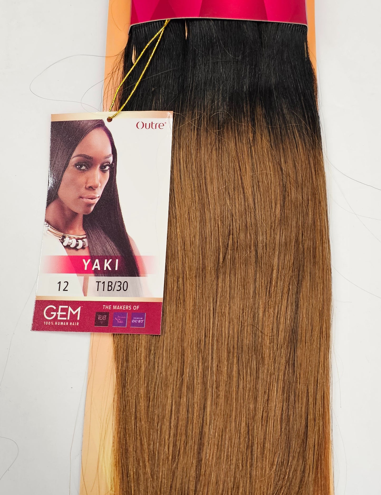 Human hair yaki weave argan oil smooth; shed-free straight sew-in weft. image 0