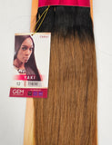 Human hair yaki weave argan oil smooth; shed-free straight sew-in weft. image 0